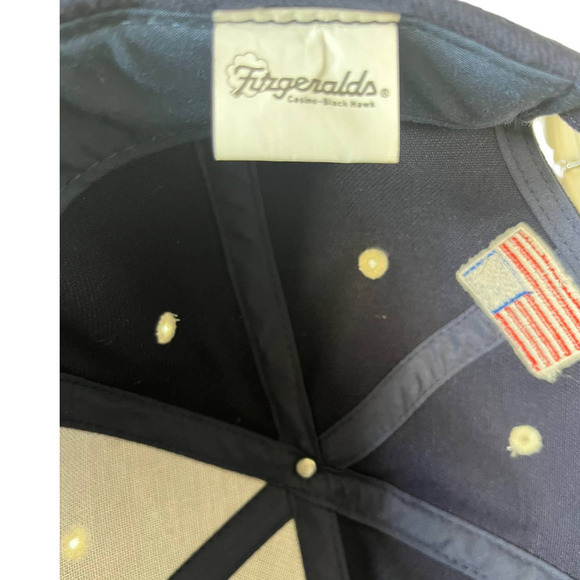 Fitzgeralds Casino Black Hawk Colorado Adjustable Embroidered Baseball Cap Hat - Picture 3 of 5